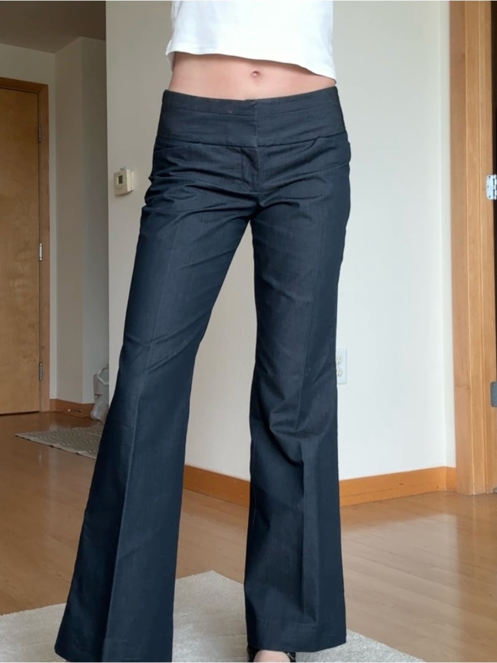 Express Navy Editor Trousers